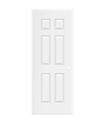 Prehung 6-Panel HC Molded Door